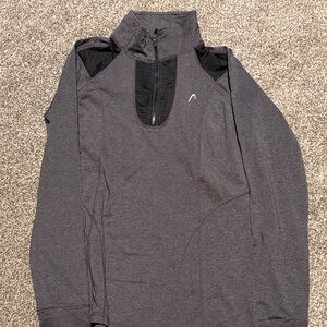 Head Men's Charcoal Half-Zip Jacket